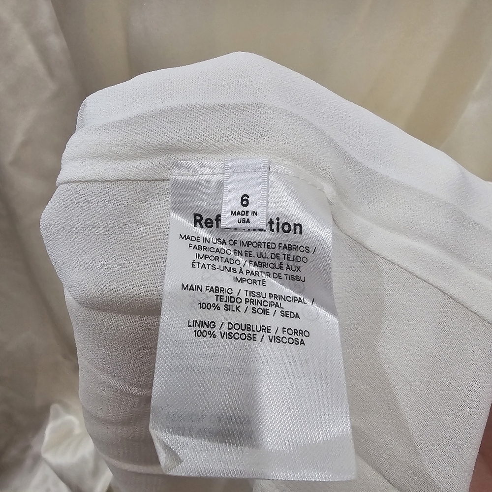 Reformation Oriana Silk Dress - Picture 7 of 7